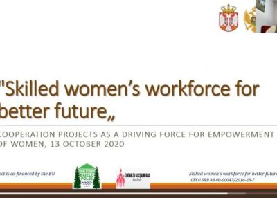 The project "Skilled Women's Workforce for a Better Future" presented at the European Week of Regions and Cities in Brussels