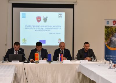 The Opening conference of the project "Rehabilitation of illegal waste on the river Lim and rising awareness of its harmfulness " was held in Bjelo Polje